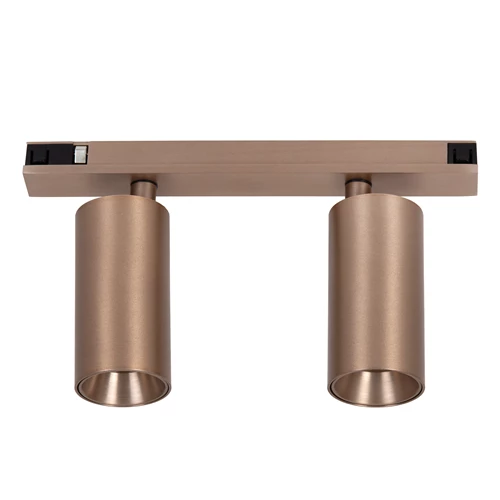 Lucide Premium LINIAL BIXX Schienenstrahler - 1-Phasen Stromschiene / Schienensystem smart  - Smart - 48V Track - 2xLED - Champagne - detail 2